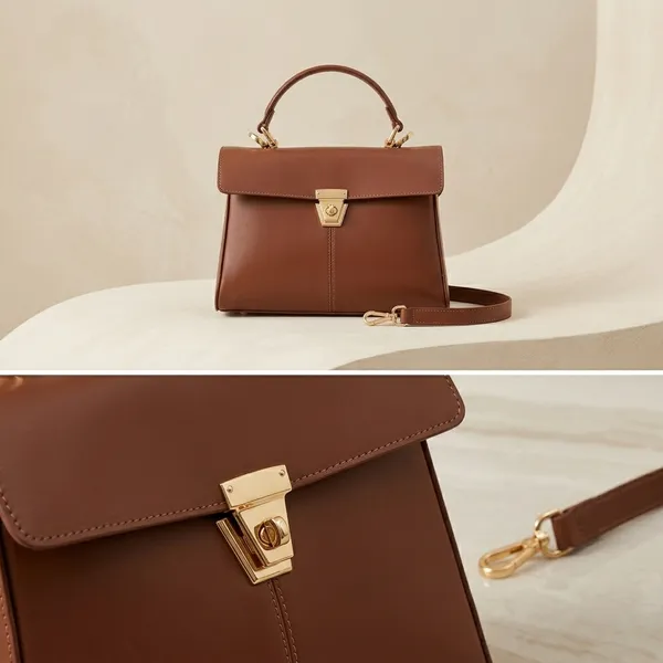 Brown_Genuine_Buffalo_Leather_Premium_Bag_For_Women