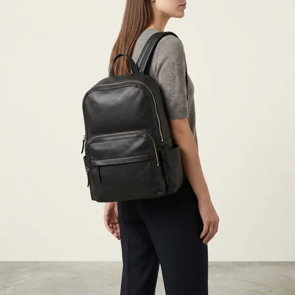 Black_Genuine_Buffalo_Leather_Premium_Bag_For_Men_And_Women