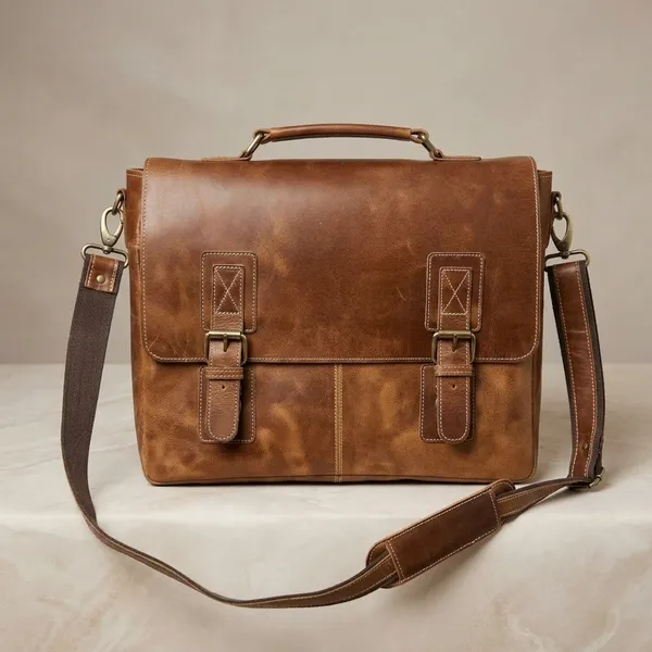 Brown_Genuine_Buffalo_Leather_Premium_Bag_For_Women