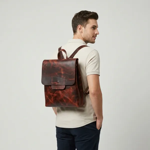 Brown_Genuine_Buffalo_Leather_Premium_Bag_For_Men_And_Women