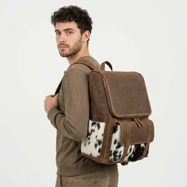 Brown_Genuine_Buffalo_Leather_Premium_Bag_For_Men_And_Women