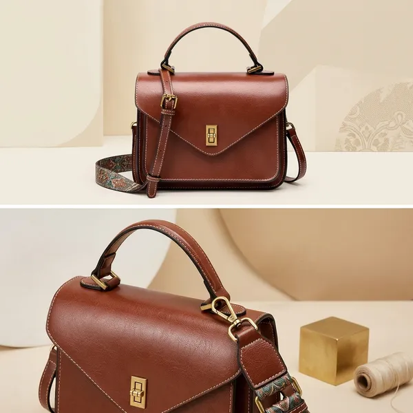 Brown_Genuine_Buffalo_Leather_Premium_Bag_For_Women