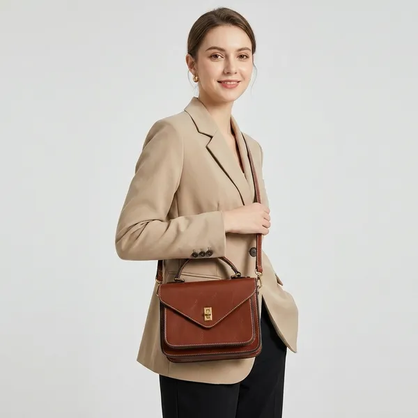 Brown_Genuine_Buffalo_Leather_Premium_Bag_For_Women