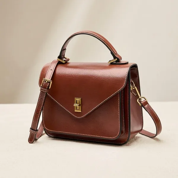 Brown_Genuine_Buffalo_Leather_Premium_Bag_For_Women