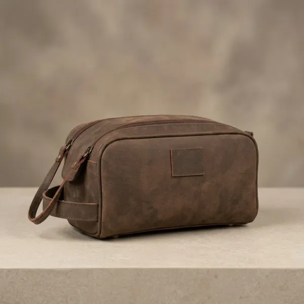 Brown_Genuine_Buffalo_Leather_Premium_Bag_For_Men_And_Women