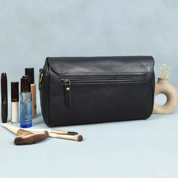 Black_Genuine_Buffalo_Leather_Premium_Bag_For_Women