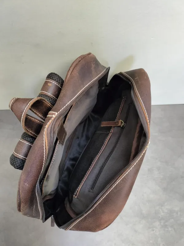 Brown_Genuine_Buffalo_Leather_Premium_Bag_For_Men_And_Women