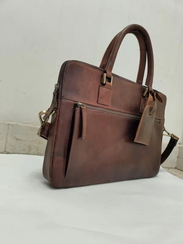Brown_Genuine_Buffalo_Leather_Premium_Bag_For_Men_And_Women