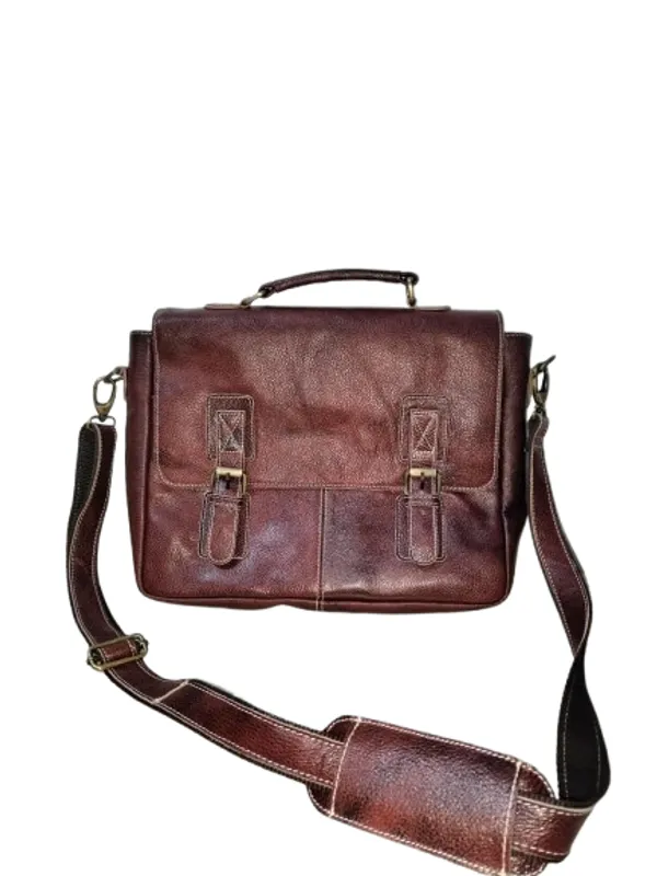 Brown_Genuine_Buffalo_Leather_Premium_Bag_For_Men_And_Women