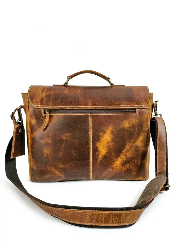 Brown_Genuine_Buffalo_Leather_Premium_Bag_For_Men_And_Women