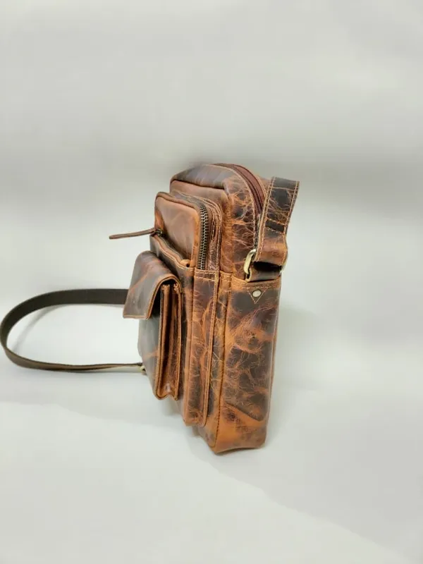 Brown_Genuine_Buffalo_Leather_Premium_Bag_For_Men_And_Women