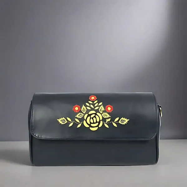Black_Genuine_Buffalo_Leather_Premium_Bag_For_Women