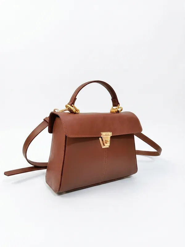 Brown_Genuine_Buffalo_Leather_Premium_Bag_For_Women