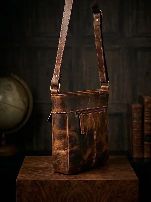 Brown_Genuine_Buffalo_Leather_Premium_Bag_For_Women