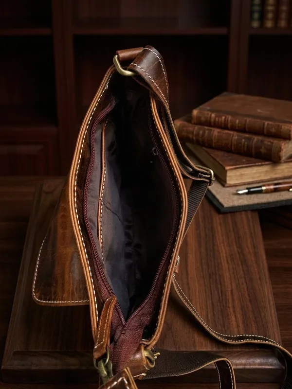 Brown_Genuine_Buffalo_Leather_Premium_Bag_For_Women