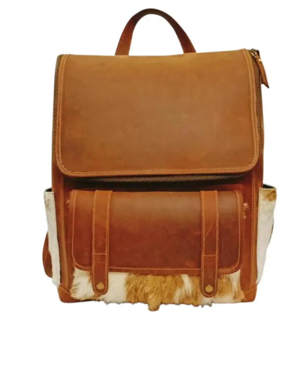 Brown_Genuine_Buffalo_Leather_Premium_Bag_For_Men_And_Women