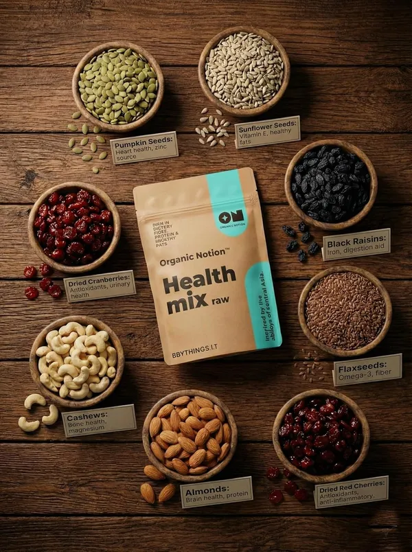 Organic_Notion_Health_Mix_Trail_Mix_Raw_350g_Premium_Nuts_Berries_Cashews_Almonds_Cranberries_Black_Raisins_Cherries_Pumpkin_Seeds_Sunflower_Seeds_Rich_In_Dietary_Fibre_Protein_Healthy_Fats