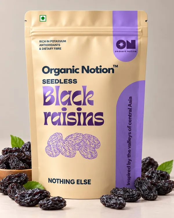 Organic_Notion_Premium_Afghani_Seedless_JUMBO_Black_Raisins_Kishmish_Rich_In_Iron_Fibre_Potassium_Boosts_Immunity_Healthy_Snacks