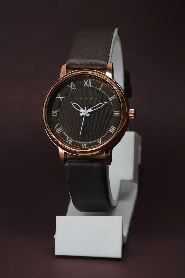 Brown_Genuine_Leather_Quartz_Analog_Watch_For_Girls