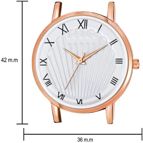 White_Genuine_Leather_Quartz_Analog_Watch_For_Girls