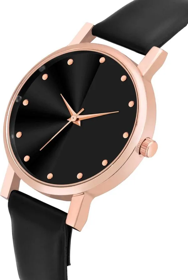 Black_Genuine_Leather_Quartz_Analog_Watch_For_Girls