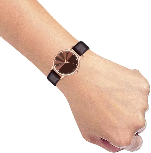 Brown_Genuine_Leather_Quartz_Analog_Watch_For_Girls