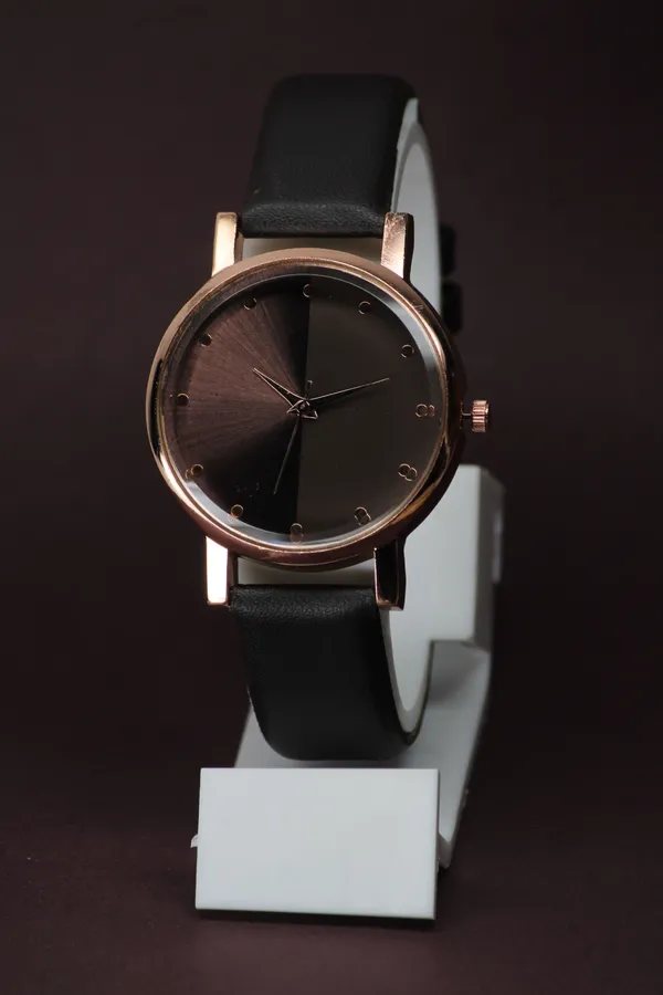 Brown_Genuine_Leather_Quartz_Analog_Watch_For_Girls