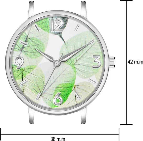 Green_Genuine_Leather_Quartz_Analog_Watch_For_Women