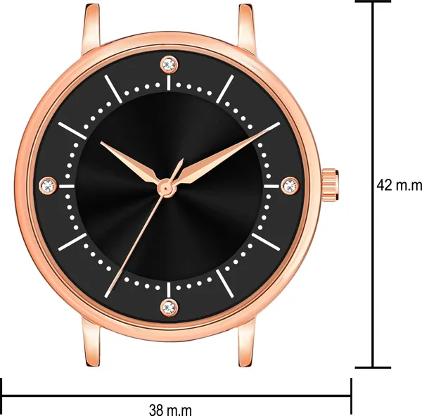 Black_Genuine_Leather_Quartz_Analog_Watch_For_Women