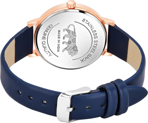 Blue_Genuine_Leather_Quartz_Analog_Watch_For_Girls