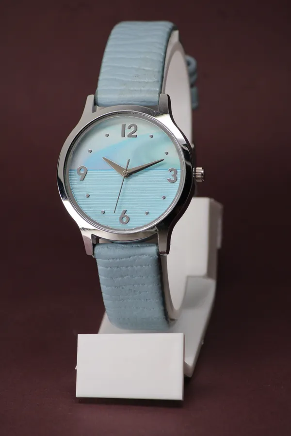 Blue_Genuine_Leather_Quartz_Analog_Watch_For_Girls