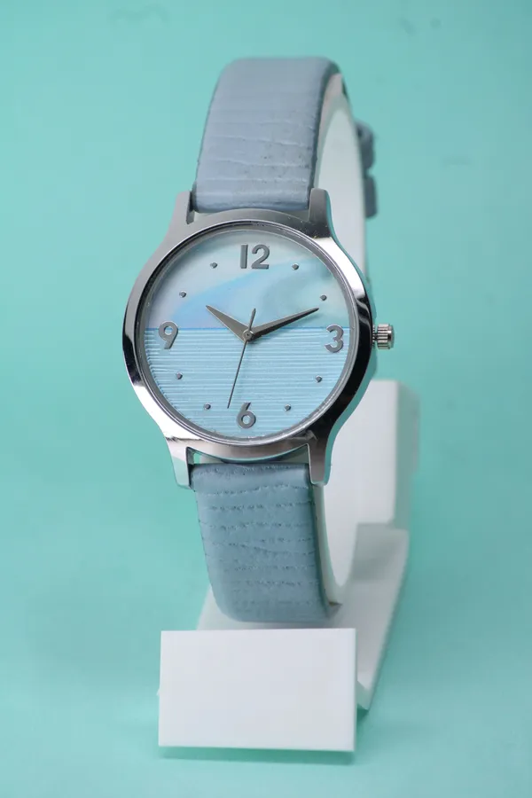Blue_Genuine_Leather_Quartz_Analog_Watch_For_Girls