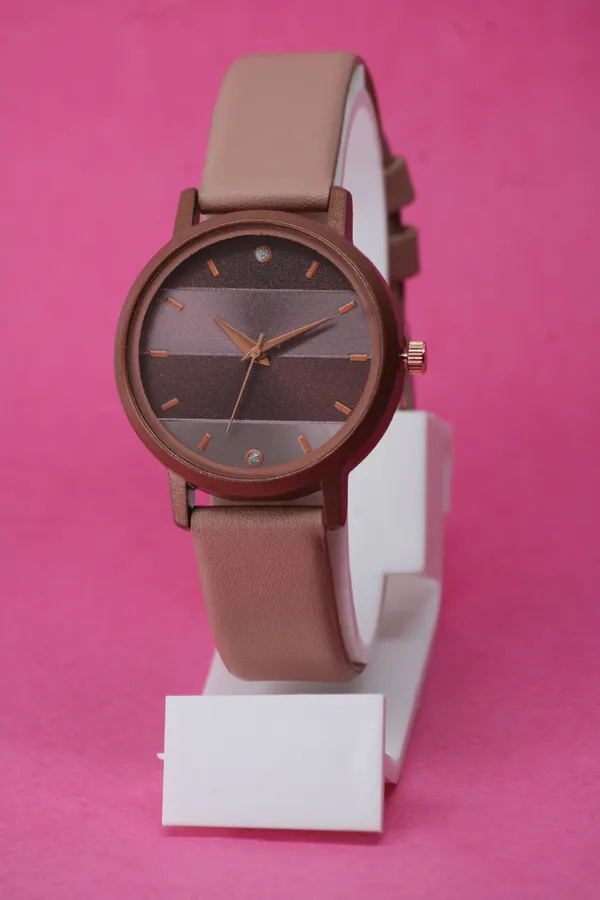 Brown_Genuine_Leather_Quartz_Analog_Watch_For_Girls