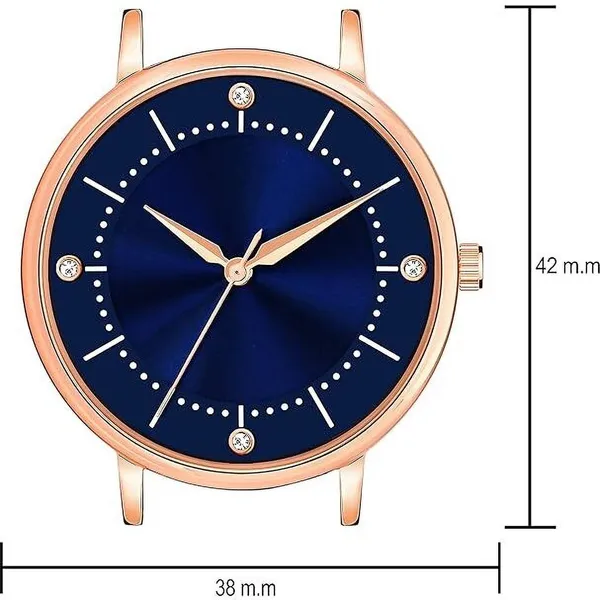 Blue_Genuine_Leather_Quartz_Analog_Watch_For_Girls
