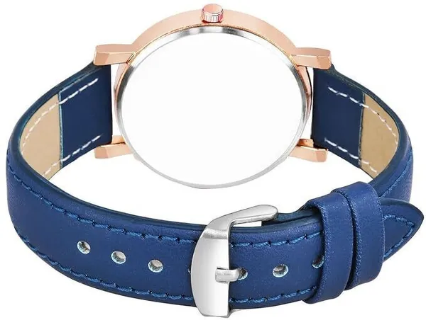 Blue_Genuine_Leather_Quartz_Analog_Watch_For_Girls