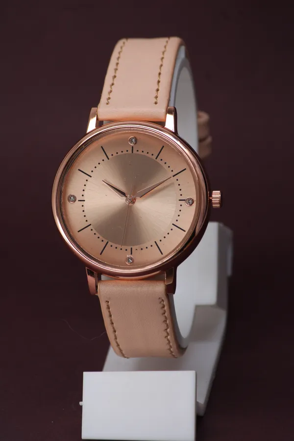 Peach_Genuine_Leather_Quartz_Analog_Watch_For_Girls