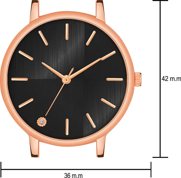 Peach_Genuine_Leather_Quartz_Analog_Watch_For_Girls
