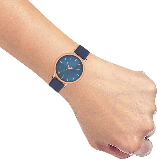 Peach_Genuine_Leather_Quartz_Analog_Watch_For_Girls