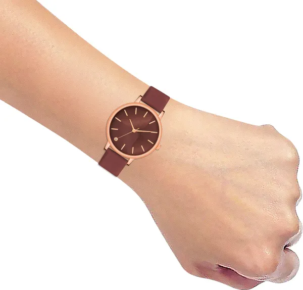 Peach_Genuine_Leather_Quartz_Analog_Watch_For_Girls