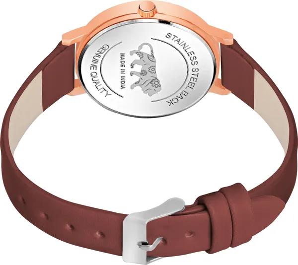 Peach_Genuine_Leather_Quartz_Analog_Watch_For_Girls