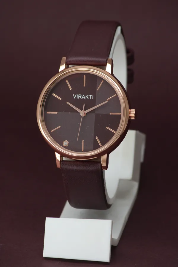 Peach_Genuine_Leather_Quartz_Analog_Watch_For_Girls