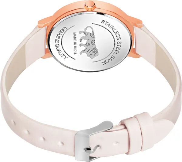 White_Genuine_Leather_Quartz_Analog_Watch_For_Girls