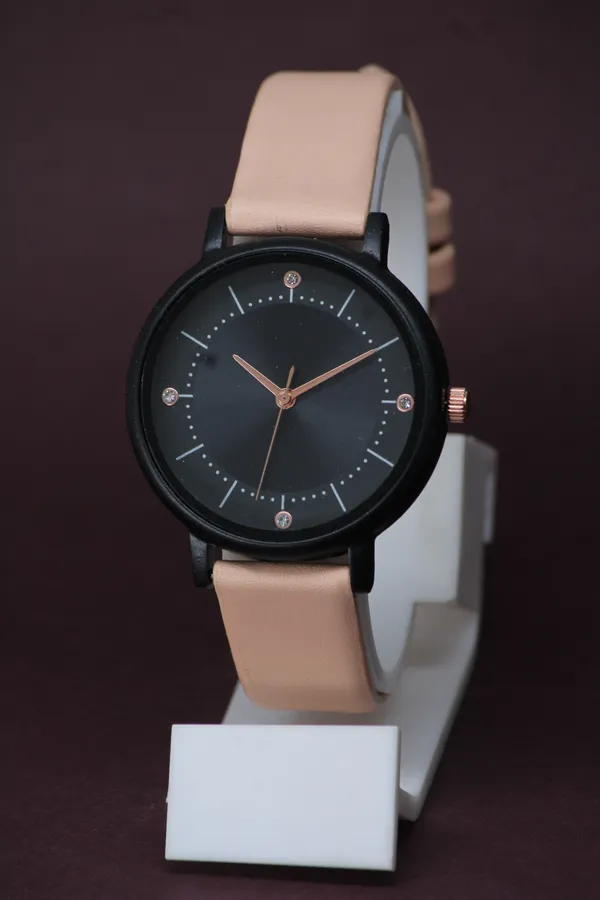 Black_Genuine_Leather_Quartz_Analog_Watch_For_Girls
