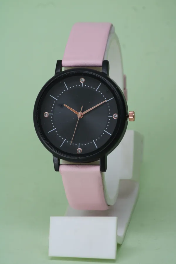 Black_Genuine_Leather_Quartz_Analog_Watch_For_Girls