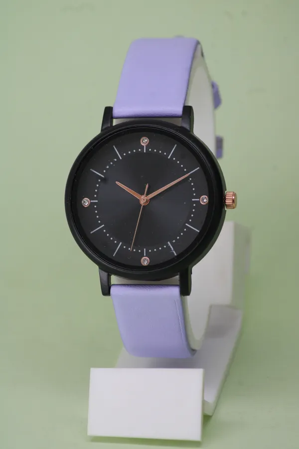 Black_Genuine_Leather_Quartz_Analog_Watch_For_Girls