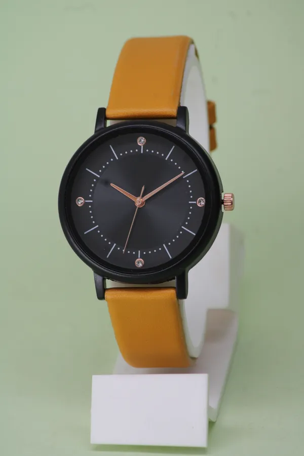 Brown_Genuine_Leather_Quartz_Analog_Watch_For_Girls
