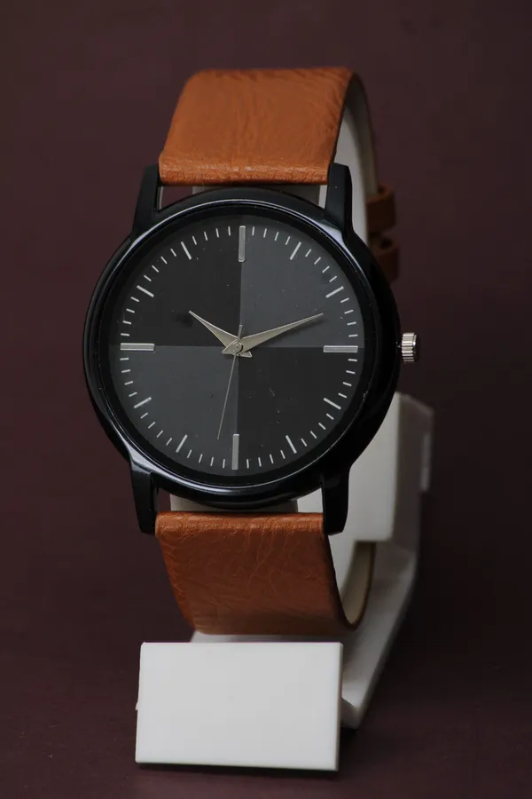 Black_Genuine_Leather_Quartz_Analog_Watch_For_Men
