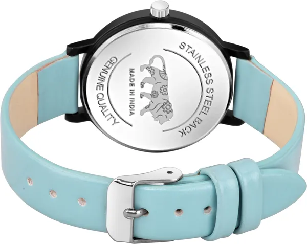 Blue_Genuine_Leather_Quartz_Analog_Watch_For_Girls