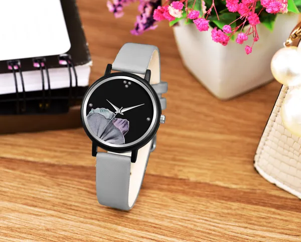Blue_Genuine_Leather_Quartz_Analog_Watch_For_Girls
