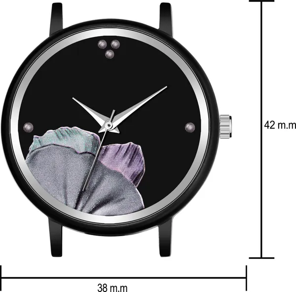 Blue_Genuine_Leather_Quartz_Analog_Watch_For_Girls